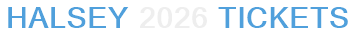 Halsey 2026 Tickets
